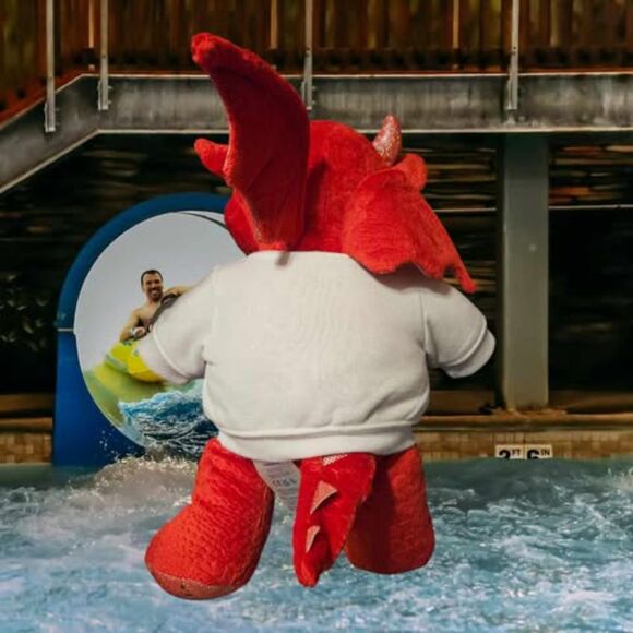 Red Devil Plush Build A Bear Great Wolf Lodge 16 Inch - Picture 2 of 3